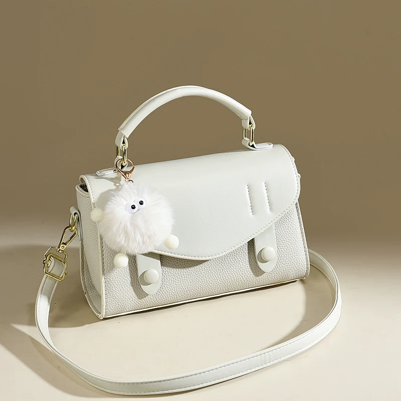 Bag Women  New Fashion Versatile Premium Light Luxury Women's Bag Contrast Color Work Satchel Shoulder Crossbody Bag Women - Deanwangkt