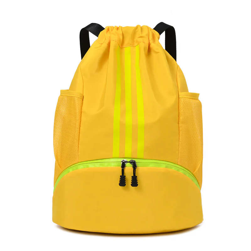 deanwangkt Large Capacity Drawstring Basketball Bag Fashion Simple Men's and Women's Sports Convenient Travel Backpack Wholesale - Deanwangkt