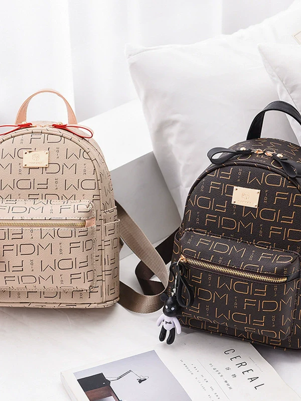 Backpack Women's Bag  New Fashion Commuter School Bag Printing Lightweight Large Capacity Temperament Backpack - Deanwangkt