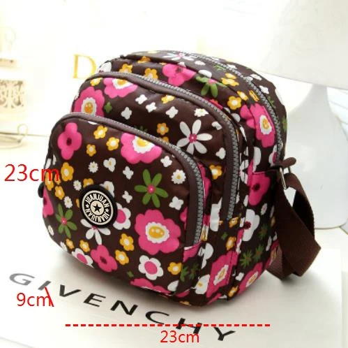 deanwangkt - Fashion Women Messenger Bags New Vinatge Flower Printing Women Bag Mummy Casual Shoulder Bags Female small Wallet - Deanwangkt