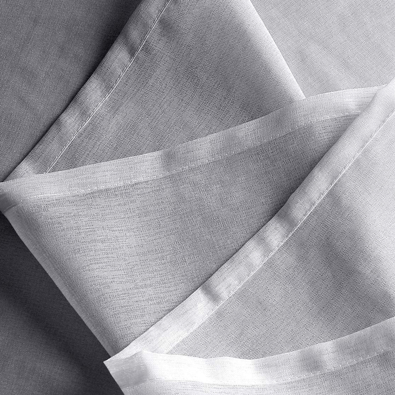 1 Panel Gradient Color Window Sheer Curtain Suitable For Living Room, Bedroom, Kitchen, Bathroom, Home Decor, Room Decor - Deanwangkt