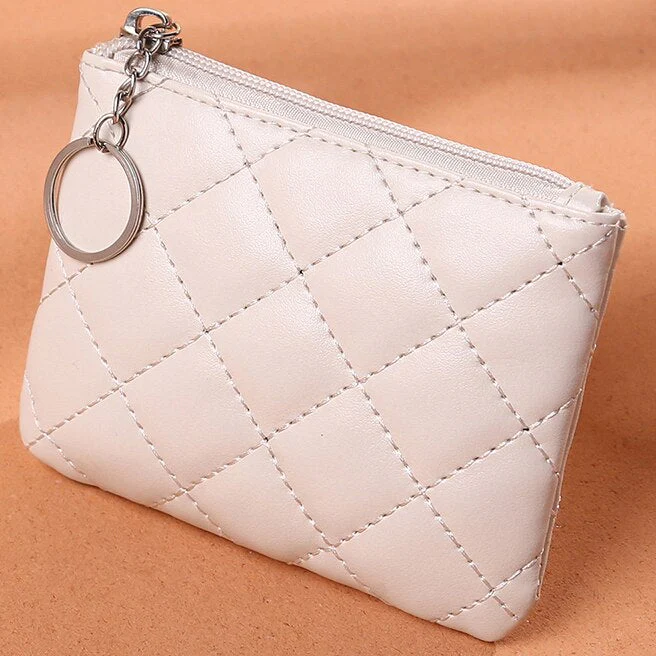 deanwangkt - Fashion Leather Coin Purse Women Small Wallet Change Purses Mini Zipper Money Bags Children's Pocket Wallets Key Holder - Deanwangkt
