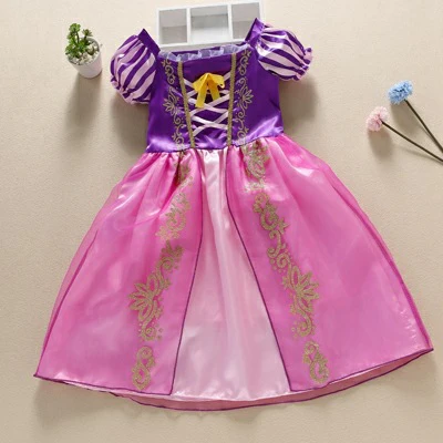 Summer Children Shirt  Girls Dress Frozen Princess Dress Sleeping Beauty Cinderella Snow White Skirt - Deanwangkt