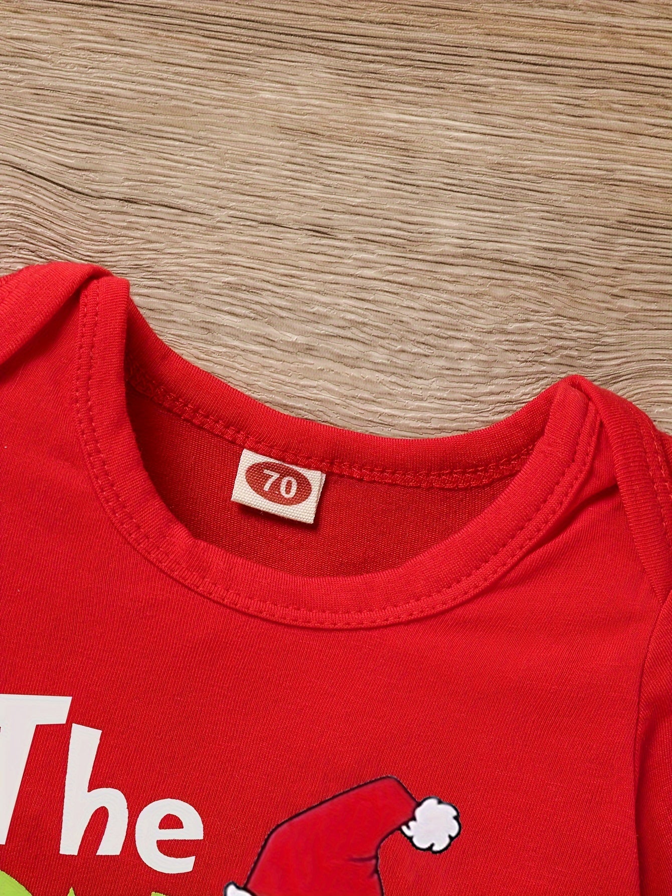 Baby Girls Cute Christmas Party Dress Or Pants Outdoor Set, Letter Printed Romper + Suspender Skirt/ Suspender Pants Two-pieces Outdoor Set, Combination Dress Up - Deanwangkt