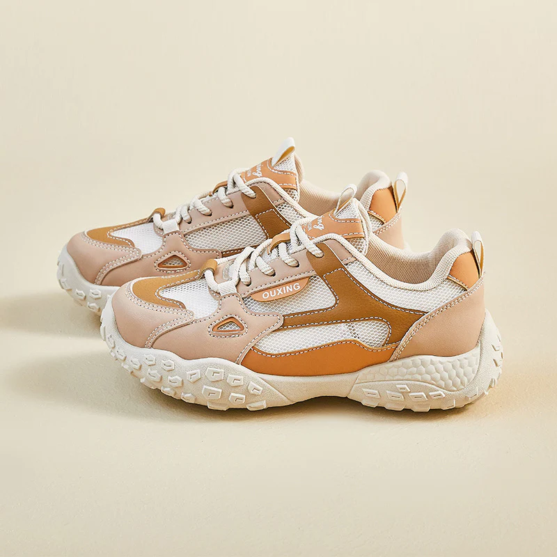 2025 ins Korean version of the new dad shoes girl  summer student sports and leisure street shooting mesh breathability increase Q3001 - Deanwangkt