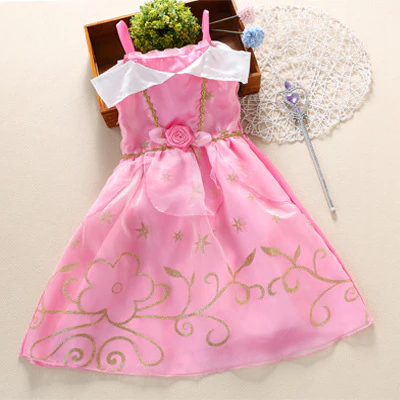 Foreign Trade European and American Girls Dress Princess Dress Dress Frozen Dress Cinderella Dress One Piece Dropshipping - Deanwangkt