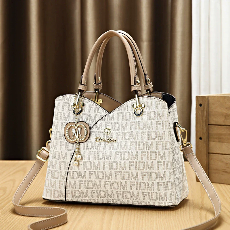 Women's Handbag Women's  New Fashion Versatile Commuter Premium Sense Large Bag Large Capacity Shoulder Messenger Bag Women - Deanwangkt