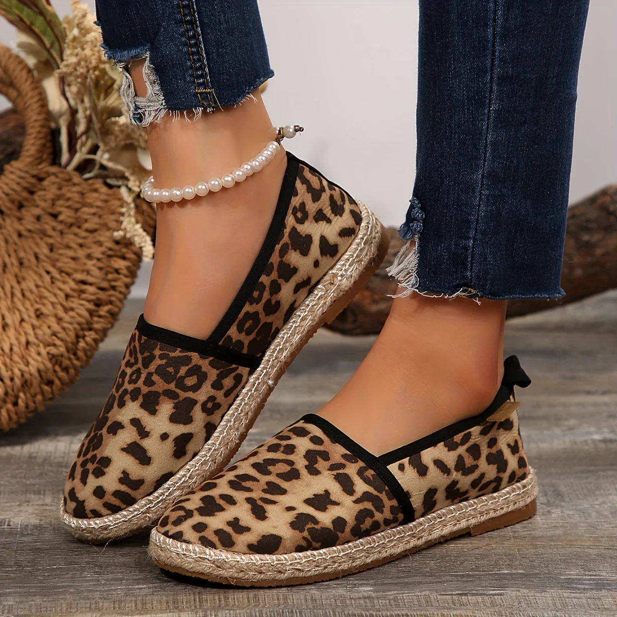 Womens Comfortable Canvas Slip-On Loafers - Lightweight, Breathable, and Flat Espadrille Shoes for Summer Walking - Fabric Inner, TPU Sole, and Plain Toe Design - Deanwangkt