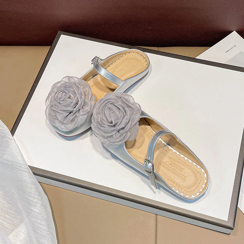 DEANWANGKT Children's Western Style Baotou Half Care Shoes Girls  Summer Outdoor Fashion Sandals Princess Style Sandals Beach Shoes Fashion - Deanwangkt