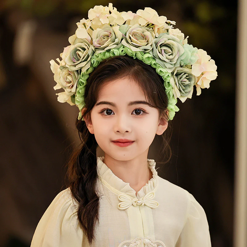 Girls Horse-Face Skirt Suit Summer Hanfu Parent-Child National Style Ancient Tang Suit Children's Summer Clothing New Chinese Costume - Deanwangkt