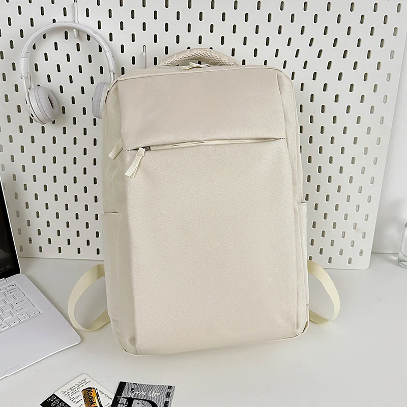 DEANWANGKT 2025 Business Backpack Double-layer Large Capacity Versatile Men's Backpack popular New Logo Printable Travel Bag Computer Bag - Deanwangkt