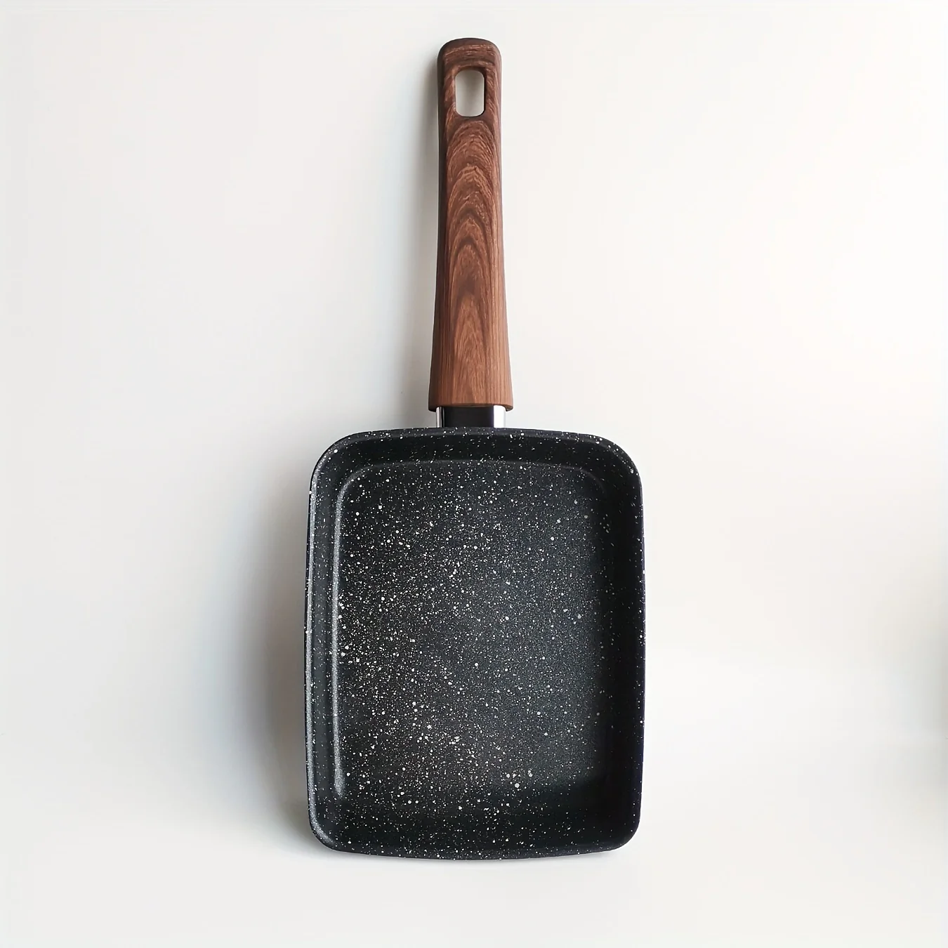 1pc Premium Tamagoyaki Square Egg Pan - Non-Stick Granite Stone Cookware, PFOA-Free, Induction Compatible, All Stoves Friendly, Easy Flip, Omelette Maker, Kitchen Essential for Breakfast Lovers - Deanwangkt