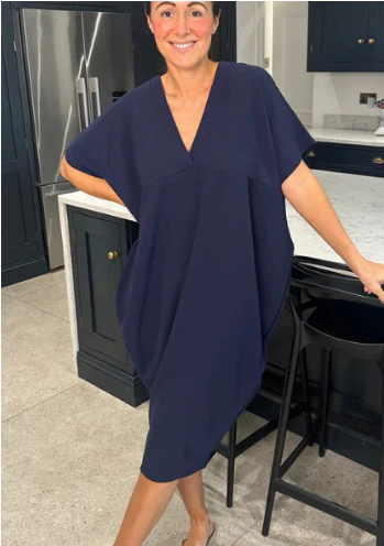 DEANWAQNGKT  European American Summer New Cross-Border  Independent Station Hot Sale Slit Mid-Length Dress Foreign Trade Women's Clothing - Deanwangkt