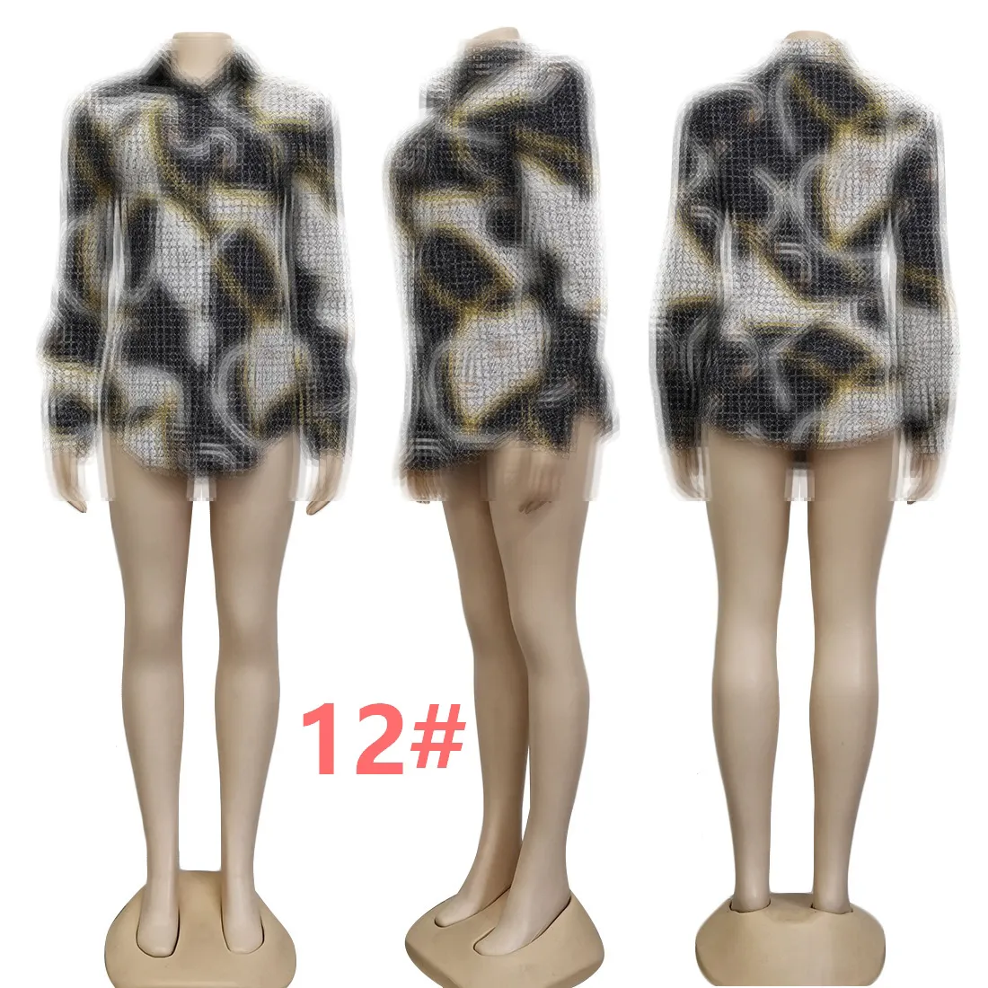 Luxury Women Blouses Shirts Designer Shirt Tops Long Sleeve Slim Fit Shirt Free Ship - Deanwangkt