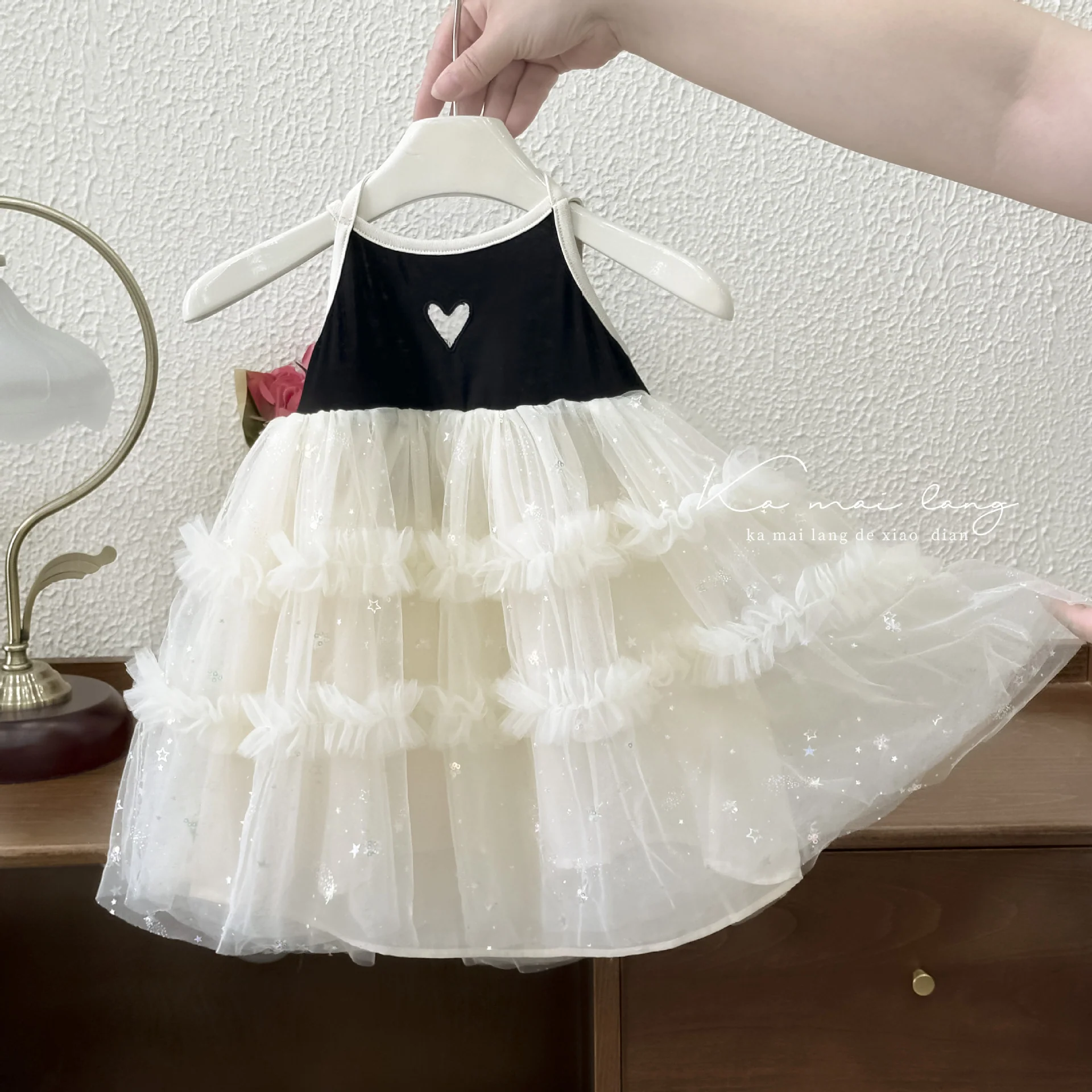 Girl's Dress 2025 Summer New Korean Style Baby Girl's Fashionable Children's Braces Skirt Princess Dress - Deanwangkt