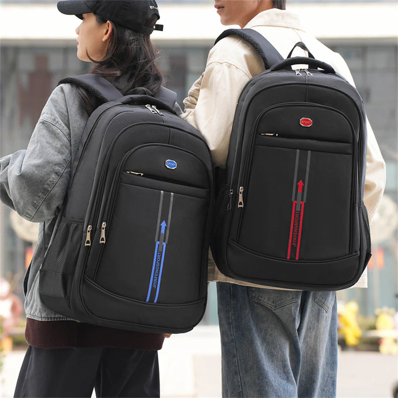 DEANWANGKT 2025 Cross-border business large-capacity backpack men's travel computer bag college student high school student junior high school student backpack schoolbag - Deanwangkt