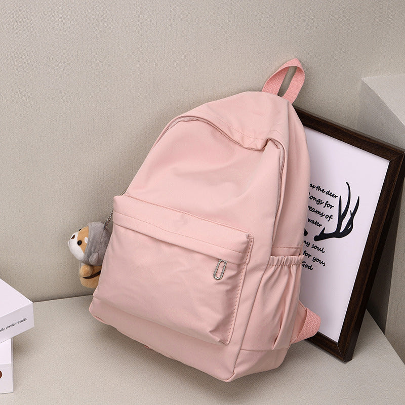 deanwangkt Factory Wholesale Backpack Nylon Ultra-Light Leisure Bag Japanese Large Capacity Travel Bag Junior High School Students Fashion Schoolbag - Deanwangkt