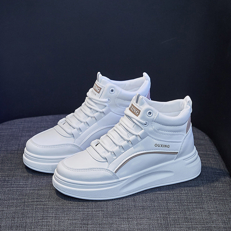 2025 Little white shoes women's  summer new breathable student board shoes ins Korean version flat net shoes casual shoes women SH635 - Deanwangkt