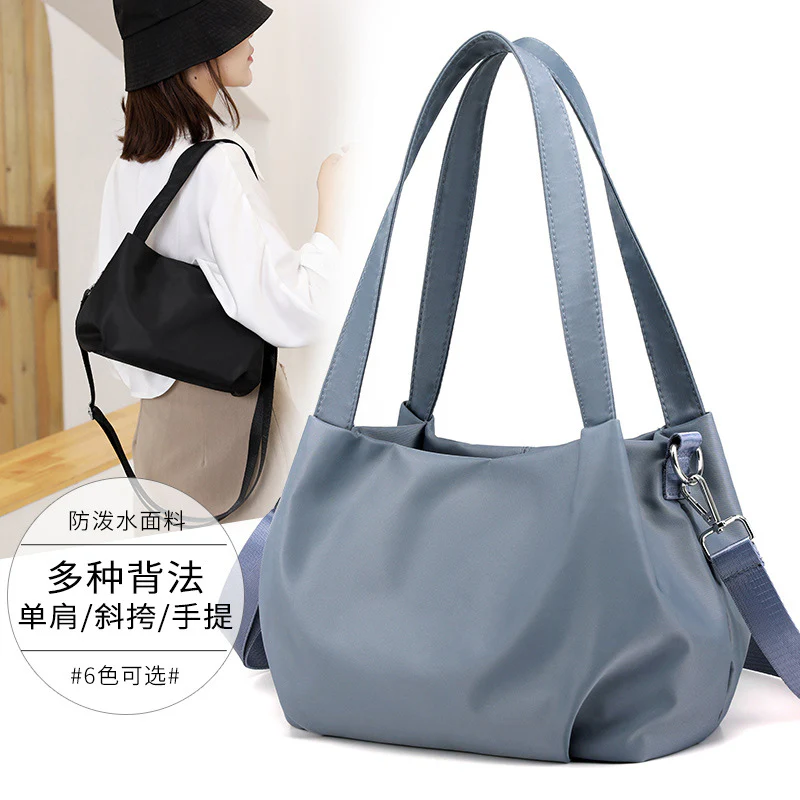 New Fashion Korean Single Shoulder Women's Bag Tote Bag Canvas Bag Large Capacity - Deanwangkt