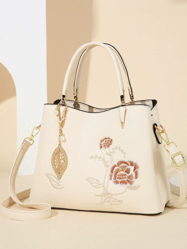 Fashion women's bag  new fashion versatile national style middle-aged women's handbag shoulder messenger bag women - Deanwangkt