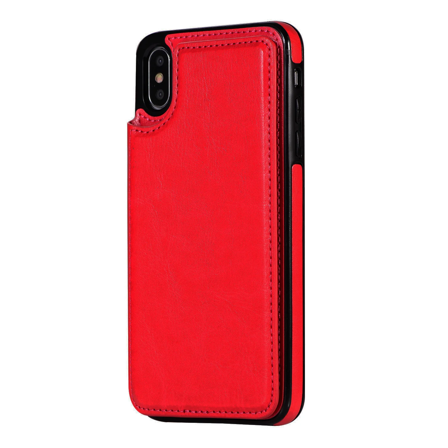 Premium PU Leather Wallet Phone Case with Card Slots and Magnetic Closure - Slim-Fit Design for iPhone 11, 12, 13, 14 Series & More - 4G/5G Compatible - Deanwangkt