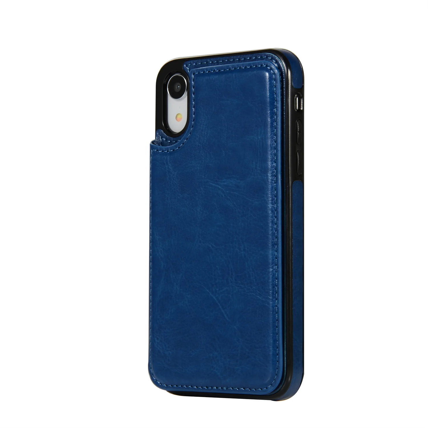 Premium PU Leather Wallet Phone Case with Card Slots and Magnetic Closure - Slim-Fit Design for iPhone 11, 12, 13, 14 Series & More - 4G/5G Compatible - Deanwangkt