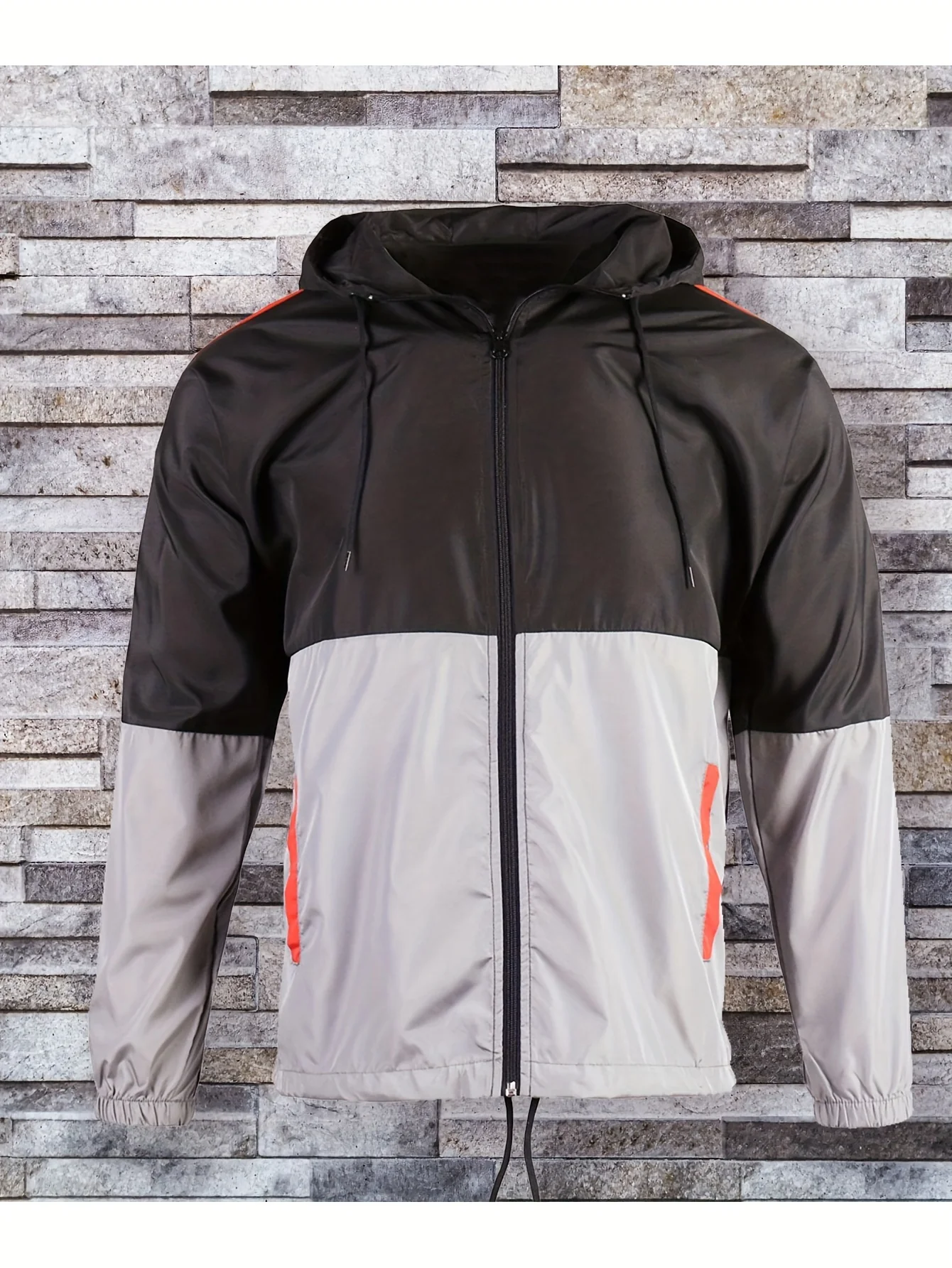 Men's Plus Size Fashion Windbreaker Jacket - Trendy, Oversized Design With Dynamic Style For The Modern Man - Deanwangkt