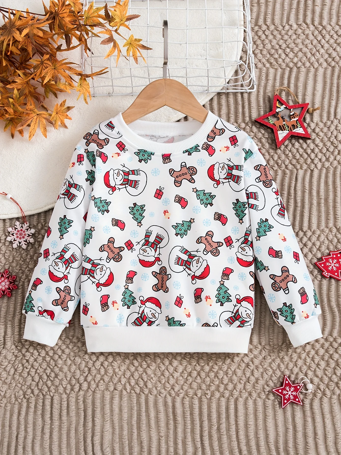 Adorable Cartoon Print Long Sleeve Pullover Sweatshirt for Toddler Girls - Soft, Cozy, and Casual Everyday Wear for Fall and Spring Seasons - Perfect for Little Princesses - Deanwangkt