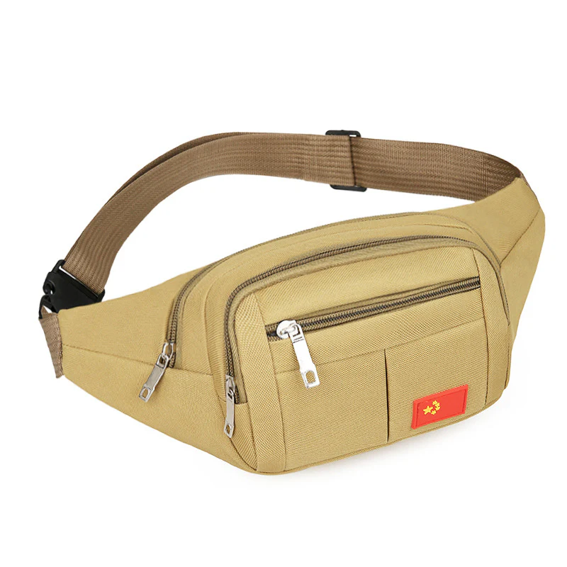 deanwangkt New Waist Bag Men's Multi-Layer Large Capacity Outdoor Travel Mobile Phone Bag Construction Site Business Checkout Belt Bag Wholesale - Deanwangkt
