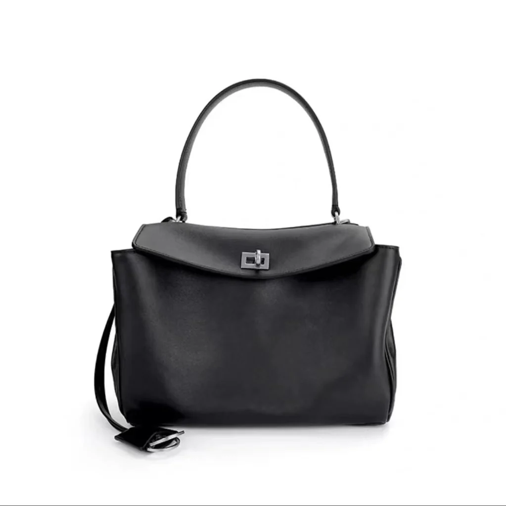 First Layer Cowhide Handbag  New Textured Handbag Versatile Fashion Messenger Bag Soft Glutinous Cowhide Bag - Deanwangkt