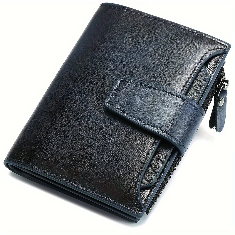 Premium Genuine Leather Bifold Wallet for Women - Sleek & Secure with RFID Blocking - Petite, Practical, and Perfect for Everyday Use - Deanwangkt