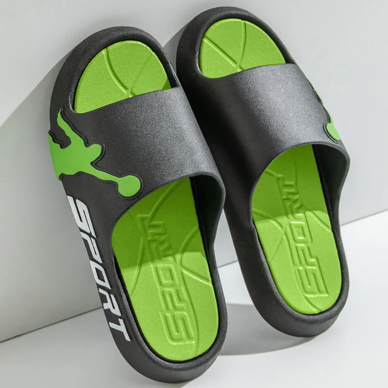 DEANWANGKT Older Children Slippers Summer Trendy Outdoor Home Indoor Bath Non-Slip Thick Bottom Wear-Resistant Outdoor Children's Sandals - Deanwangkt