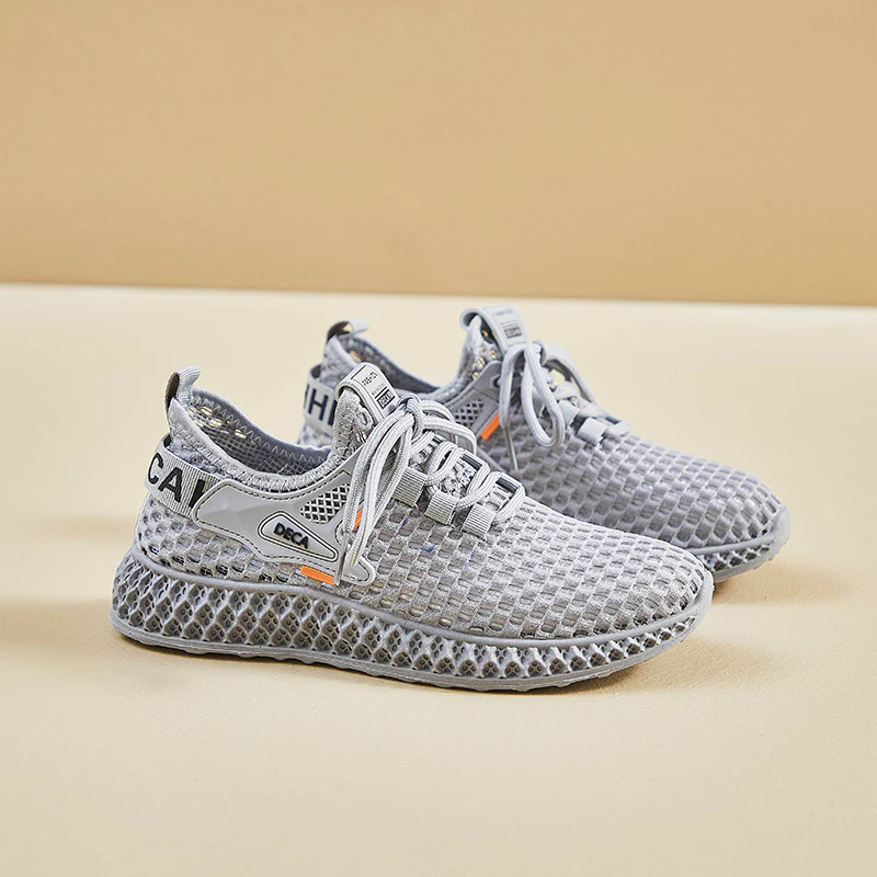 2025 ins Korean version of flying woven shoes popular summer new student sports shoes breathable fitness running casual shoes KT2663 - Deanwangkt