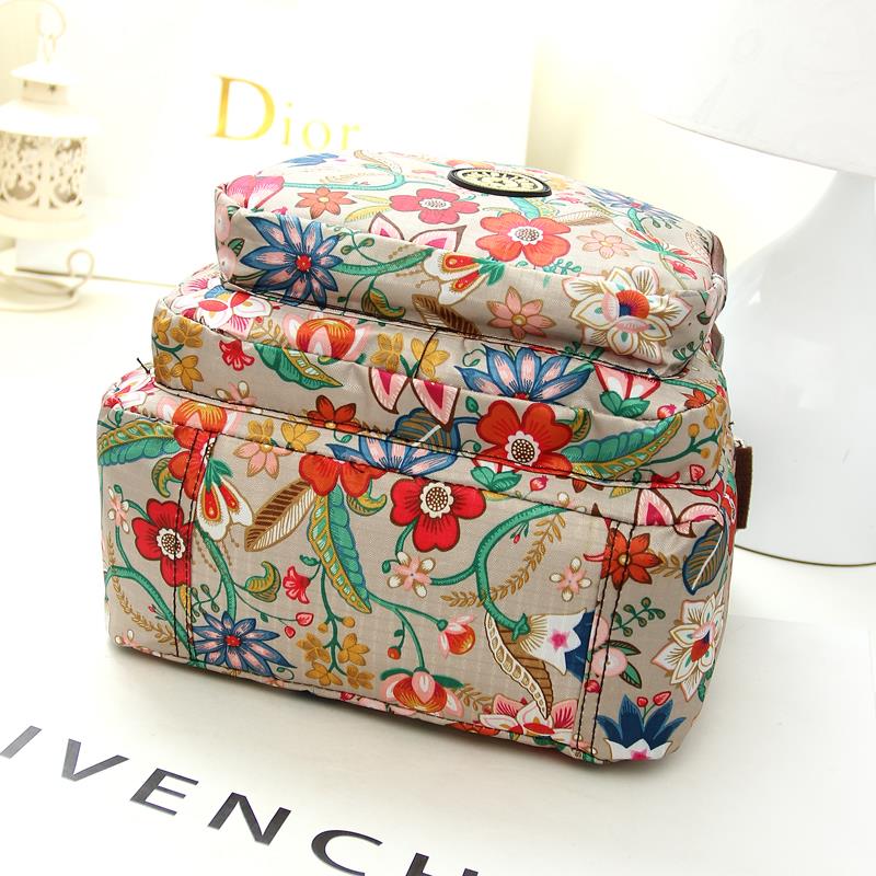 deanwangkt - Fashion Women Messenger Bags New Vinatge Flower Printing Women Bag Mummy Casual Shoulder Bags Female small Wallet - Deanwangkt