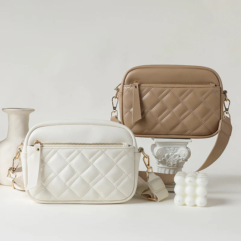 Trendy Bags Women's Bag  New Cross-Border Foreign Trade Large Capacity Crossbody Small Bag Women's Shoulder Diamond Small Bag - Deanwangkt