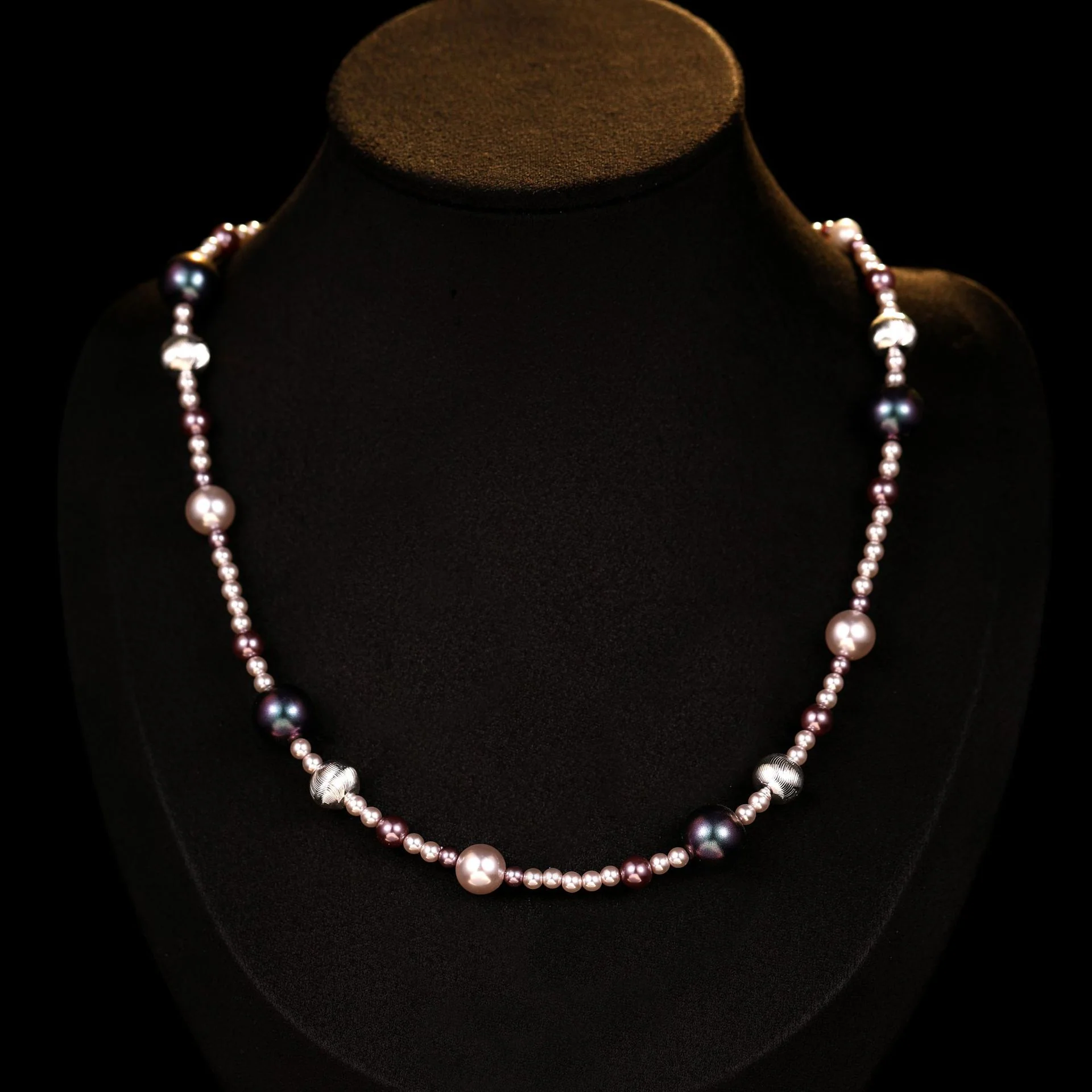 2025 Niche temperament, high sense, sweet and cool style, pearl collarbone chain, necklace, accessories, retro simple and fashionable versatile neck chain, women - Deanwangkt