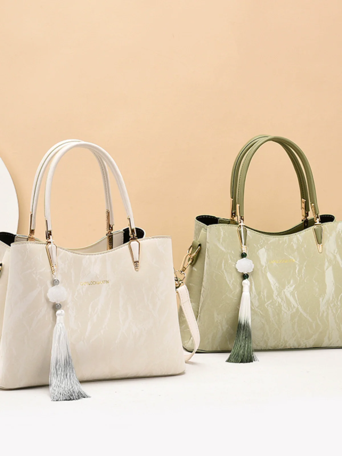 Chinese style women's bag  new fashion versatile trend handbag large capacity shoulder messenger bag tote bag - Deanwangkt