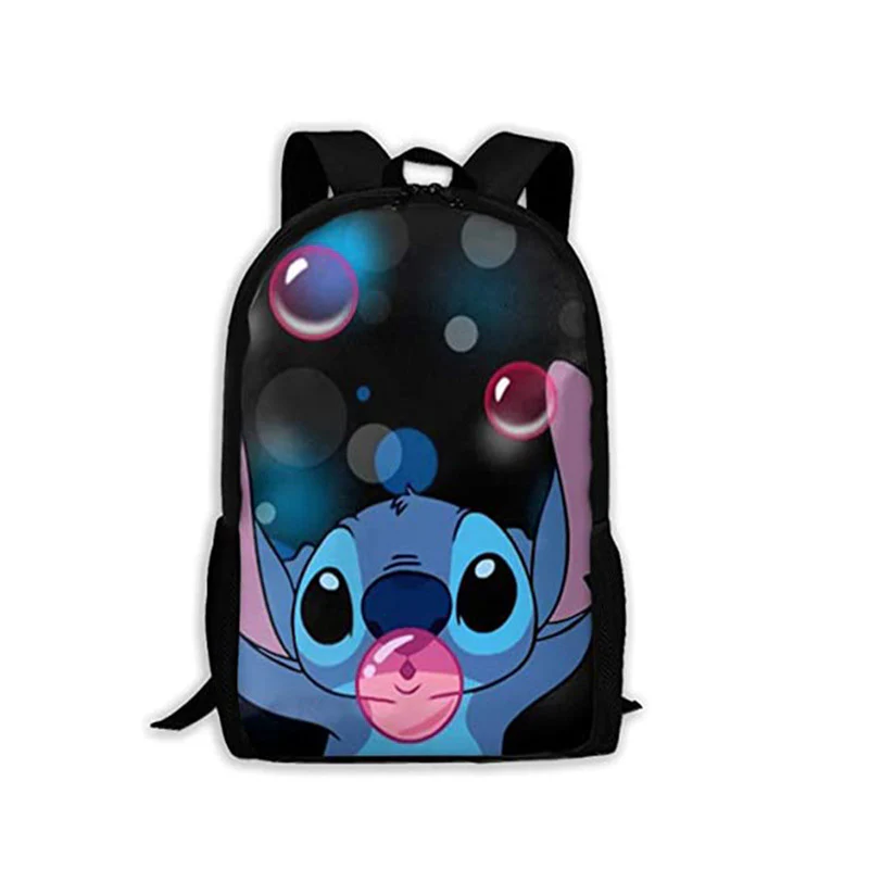 Cross-Border Schoolbag 3D Printing Stitch Primary School Student Schoolbag Stitch Backpack Cartoon Children Backpack Can Be Sent on Behalf - Deanwangkt