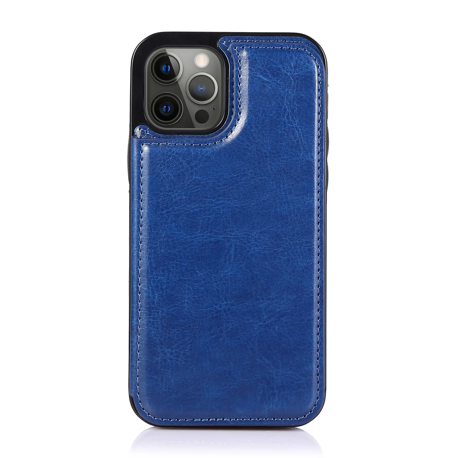 Premium PU Leather Wallet Phone Case with Card Slots and Magnetic Closure - Slim-Fit Design for iPhone 11, 12, 13, 14 Series & More - 4G/5G Compatible - Deanwangkt