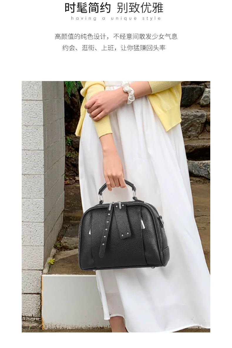 Handbag Women  New Fashion Versatile Trend Casual Large Capacity Commuter to Work One Shoulder Crossbody Bag Women - Deanwangkt