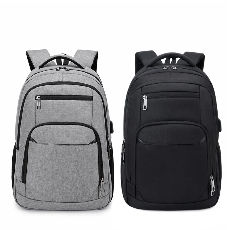 deanwangkt Trendy Backpack Men's Backpack New Large Capacity Travel Bag 17-Inch Gaming Notebook Computer Bag Outdoor Student Schoolbag - Deanwangkt