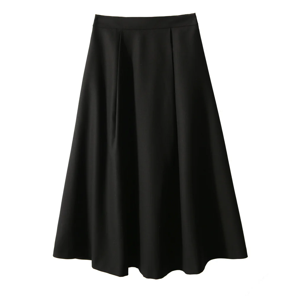 2025 Seasonal change,  high-waisted umbrella skirt, big swing skirt, spring new women's clothing, thin skirt, medium and long - Deanwangkt
