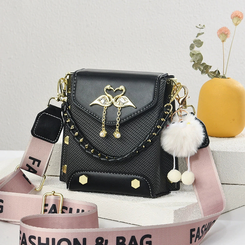 Hot style messenger bag mini small bag  new fashion versatile mobile phone bag student bag female - Deanwangkt