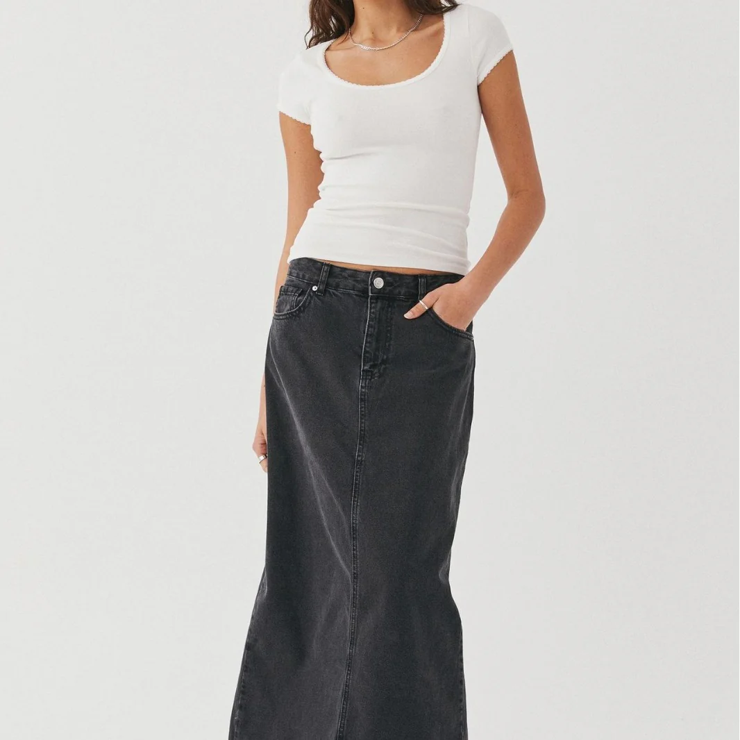 DEANWANGKT  Cross-Border Foreign Trade European and American  Women's Short-Sleeved Solid Color U-Neck Slim Fit Patchwork Spring and Summer Knitted Short-Sleeved T-shirt for Women - Deanwangkt