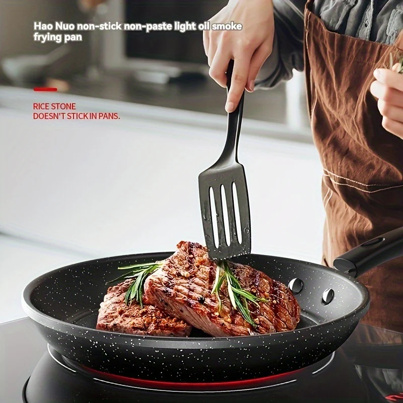 1pc 24cm Non-Stick Multi-Purpose Fry Pan - Durable, Easy-Clean Surface - Compatible with Induction & Gas Stoves, Perfect for Eggs, Steaks & More - Deanwangkt