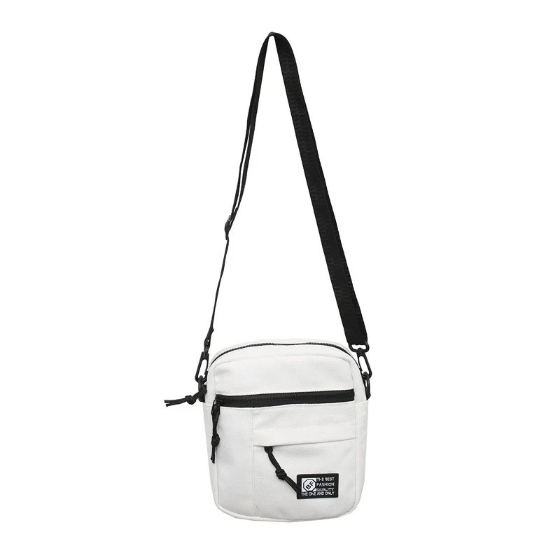 deanwangkt Women's Messenger Bag  New Shoulder Bag Versatile Women's Bag Trendy Brand Bags Casual Men's Canvas Lightweight Cell Phone Small Bag - Deanwangkt