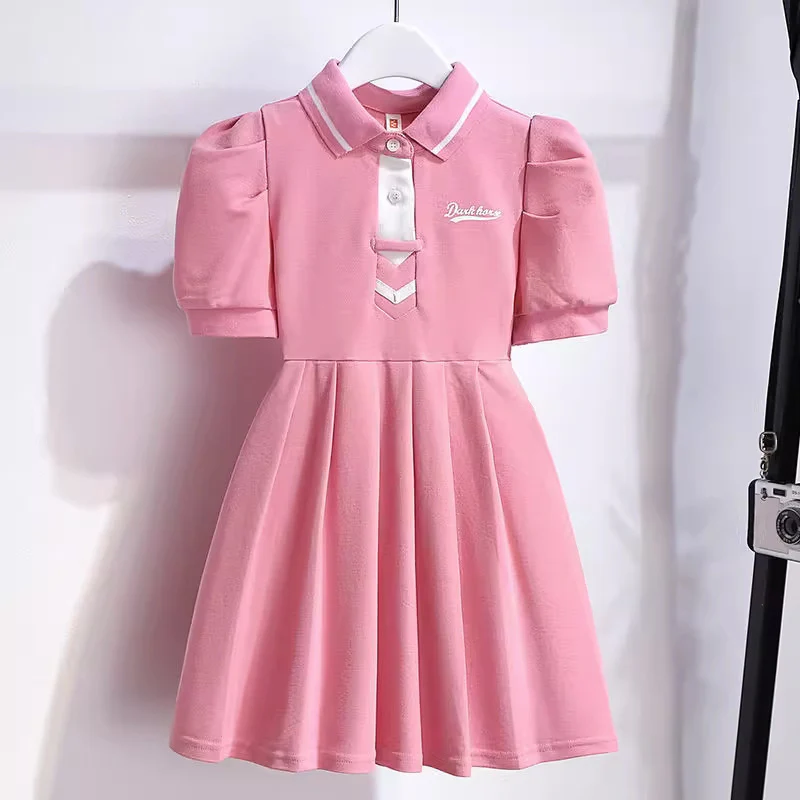 Pleated Skirt Children's Dress  New Fashion Girls Skirt Classic Style Sweet Princess Dress Children's Children's Clothing - Deanwangkt