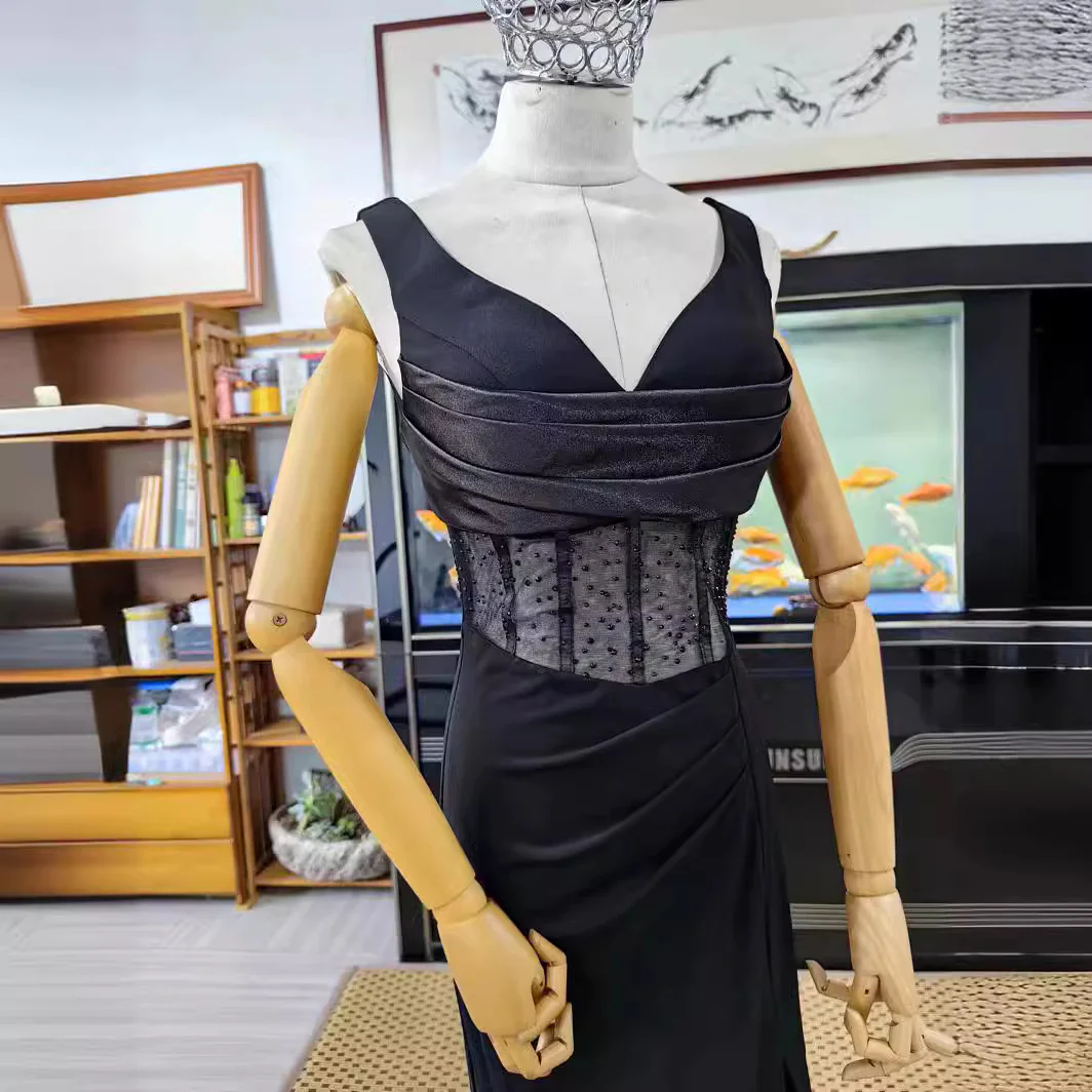 2025 Wholesale ktv beauty overalls lady dress night club evening dress no stock to see - Deanwangkt