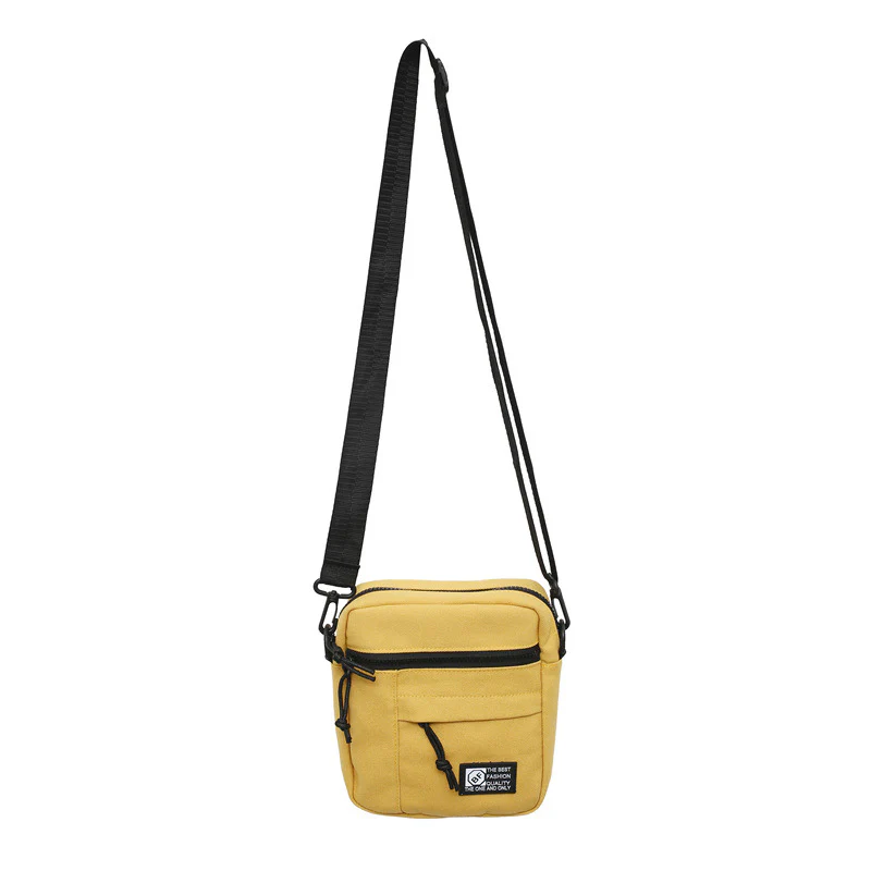 deanwangkt Women's Messenger Bag  New Shoulder Bag Versatile Women's Bag Trendy Brand Bags Casual Men's Canvas Lightweight Cell Phone Small Bag - Deanwangkt