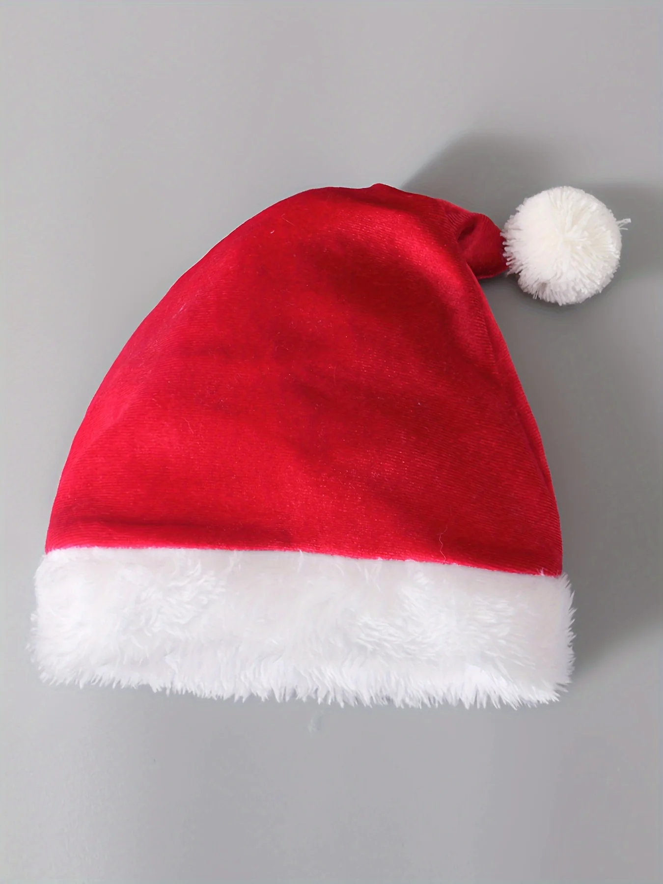 Adorable Little Girl's Festive Red Velvet Holiday Outfit - Long Sleeve Top with Flared Pants, Santa Hat, and Sparkly Details - Perfect for Christmas Parties, Family Photos, and Winter Celebrations - Deanwangkt